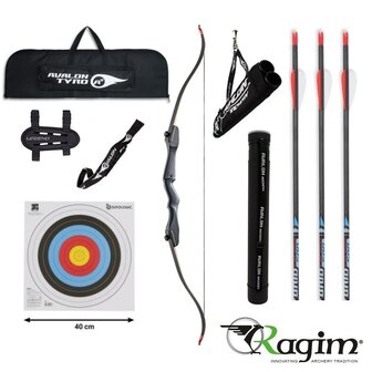 Voordeelset PLUS - Ragim Matrix Evo Black Edition recurve handboogset