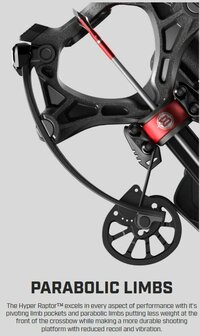 Barnett Hyper Raptor&trade; BCX | 210 lbs / 410 fps | Complete set!