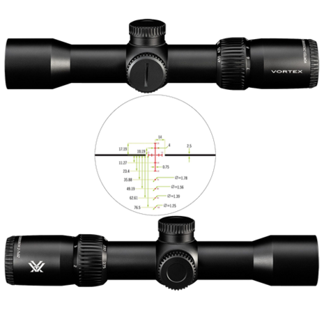 Vortex Richtkijker Crossfire II 2-7x32 Crossbow Kit SFP, XBR-2 (MOA)